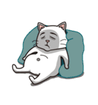 Super fat cat ＆ Nana - Lifestyle（個別スタンプ：1）