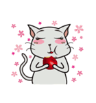 Super fat cat ＆ Nana - Lifestyle（個別スタンプ：4）