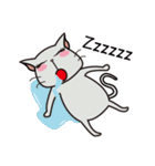 Super fat cat ＆ Nana - Lifestyle（個別スタンプ：5）