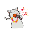 Super fat cat ＆ Nana - Lifestyle（個別スタンプ：6）