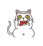 Super fat cat ＆ Nana - Lifestyle（個別スタンプ：16）