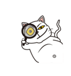 Super fat cat ＆ Nana - Lifestyle（個別スタンプ：24）