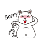 Super fat cat ＆ Nana - Lifestyle（個別スタンプ：34）