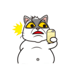 Super fat cat ＆ Nana - Lifestyle（個別スタンプ：35）