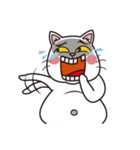 Super fat cat ＆ Nana - Lifestyle（個別スタンプ：38）