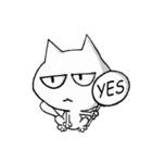 Crafty cat 1（個別スタンプ：2）