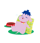 なす犬ととま猫（個別スタンプ：12）