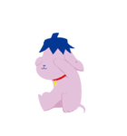 なす犬ととま猫（個別スタンプ：14）