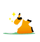 カラフルうみうし（個別スタンプ：4）
