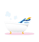 カラフルうみうし（個別スタンプ：5）