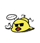 sunglasses chick（個別スタンプ：3）