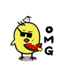 sunglasses chick（個別スタンプ：4）