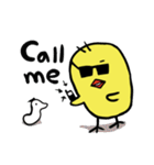 sunglasses chick（個別スタンプ：5）