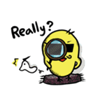 sunglasses chick（個別スタンプ：7）