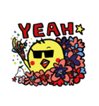 sunglasses chick（個別スタンプ：9）