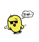 sunglasses chick（個別スタンプ：12）