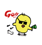 sunglasses chick（個別スタンプ：13）
