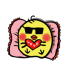 sunglasses chick（個別スタンプ：14）