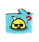 sunglasses chick（個別スタンプ：15）