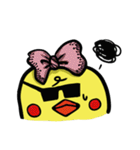 sunglasses chick（個別スタンプ：22）