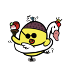 sunglasses chick（個別スタンプ：27）