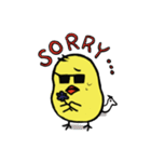 sunglasses chick（個別スタンプ：30）