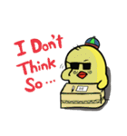 sunglasses chick（個別スタンプ：35）