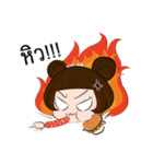 My Hot Head Girl（個別スタンプ：3）