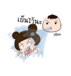 My Hot Head Girl（個別スタンプ：28）