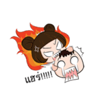 My Hot Head Girl（個別スタンプ：29）