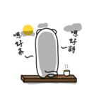 Chicken and White Dog（個別スタンプ：34）