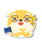 Travel to Europe with dog（個別スタンプ：2）