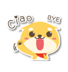 Travel to Europe with dog（個別スタンプ：21）