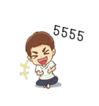 I am Jiffow (My tummy's rumbling.)（個別スタンプ：4）