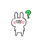 ほんわかうささん【よく使う言葉】（個別スタンプ：9）