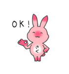 さく専用うさぎ（個別スタンプ：6）