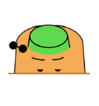 ごはんに誘う時用スタンプ(にんじん)（個別スタンプ：37）