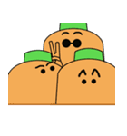 ごはんに誘う時用スタンプ(にんじん)（個別スタンプ：39）