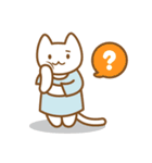 もじもじねこ（個別スタンプ：30）