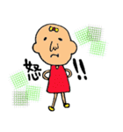 ぶさかわ愉快な仲間たち（個別スタンプ：3）