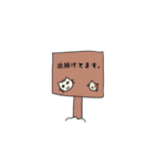 雑ネコぽんとめけのお気持ちスタンプ（個別スタンプ：17）
