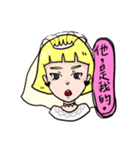 Weary girl（個別スタンプ：5）