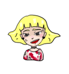 Weary girl（個別スタンプ：6）