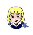 Weary girl（個別スタンプ：10）