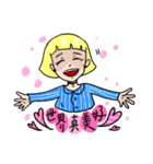 Weary girl（個別スタンプ：22）