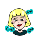 Weary girl（個別スタンプ：25）