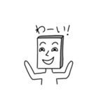 角男の日常会話編（個別スタンプ：8）