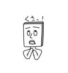 角男の日常会話編（個別スタンプ：37）