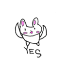 でぴょんズ うさぎ（個別スタンプ：38）