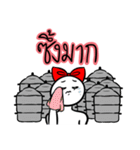 Circle red bow（個別スタンプ：31）